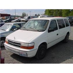 93 DODGE CARAVAN EXMT.                                                
