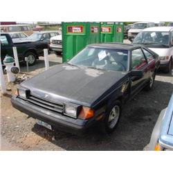 82 TOYOTA CELICA 5SPD 2DR EXMT.                                       