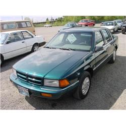 93 DODGE SPIRIT 4DR EXMT.                                             