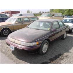 92 MERCURY SABLE 4DR EXMT.                                            