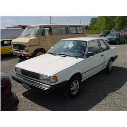 90 NISSAN SENTRA 4SPD 2DR EXMT.                                       