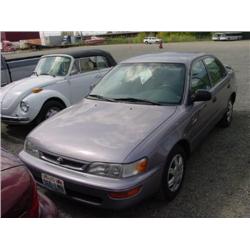 97 TOYOTA COROLLA CE 5SPD 4DR 083,743 ACTUAL                          