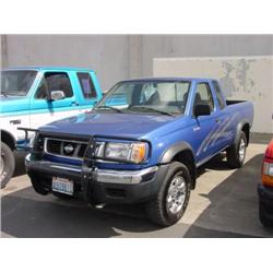 *98 NISSAN FRONTIER XE EXT CAB 5SPD 4X4 P/U 91,000 ACTUAL             