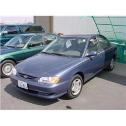 *2001 KIA SEPHIA 5SPD 4DR 021,522 ACTUAL                              