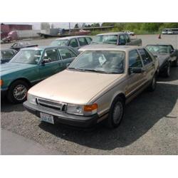88 SAAB 9000T 4DR EXMT.                                               