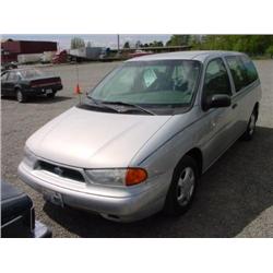 *98 FORD WINDSTAR VAN 087,374 ACTUAL                                  