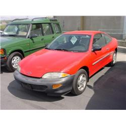 96 CHEVROLET CAVALIER 2DR 091,421 ACTUAL                              