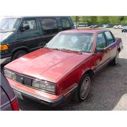 91 PONTIAC 6000 4DR EXMT.                                             