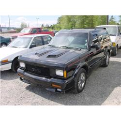 92 GMC TYPHOON TURBO 2DR EXMT.                                        