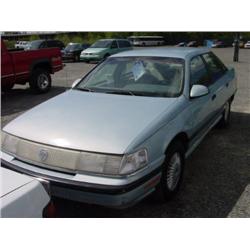 91 MERCURY SABLE 4DR EXMT.                                            