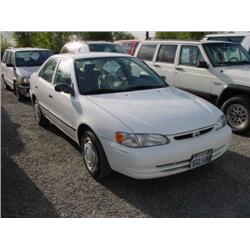 *2000 TOYOTA COROLLA CE 4DR 43,452 ACTUAL                             