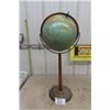 Image 1 : Small Globe 30.5cm on Stand 33  inches Tall - Globe Terrestre Universal