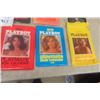 Image 2 : 6 Playboy Desk Calendars- 5 with Sleeves: 77, 78, 80, 82, 89, 82 & (2) 1986 Calendar Roll Outs