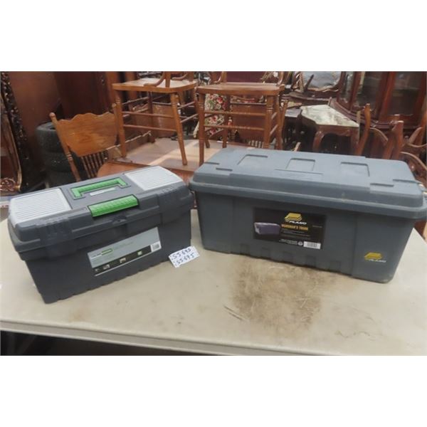 Haussmann Tools 2 Tool Boxes: Plano 68 qt + Haussmann 22 in - McSherry Auction Service Ltd.