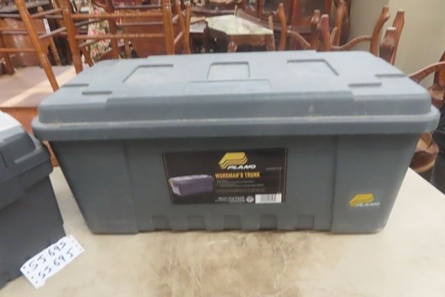 Haussmann Tools 2 Tool Boxes: Plano 68 qt + Haussmann 22 in - McSherry Auction Service Ltd.
