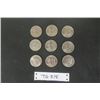 Image 1 : 9 US $1.00 Coins - 1971, (2) 1972, (6) 1974 