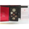 Image 4 : 1973 + 1974 Royal Canada Mint Uncirculated Coin Set - Double Struck, with Silver Dollar Leather Disp