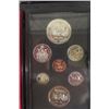 Image 5 : 1973 + 1974 Royal Canada Mint Uncirculated Coin Set - Double Struck, with Silver Dollar Leather Disp
