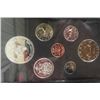 Image 2 : 1975 + 1976 Royal Canada Mint Uncirculated Coin Set - Double Struck, with Silver Dollar Leather Disp
