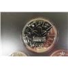 Image 8 : 1977+1978  Royal Canada Mint Uncirculated Coin Set - Double Struck, with Silver Dollar Leather Disp