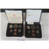 Image 1 : 1979 + 1980 Royal Canadian Mint Uncirculated Coin Set - Each with Obverse Penny 