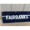 Image 2 : Fairbanks Morse Vintage Porcelain Sign 9" x 50"