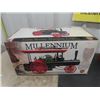Image 7 : Ertl Millennium Case Metal Steam Tractor Complete with Roof & Box 7" x 7" x 16" 