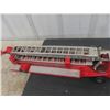 Image 6 : Structo Vintage Pressed Metal Ladder Fire Truck 6" x 7" x 33" 