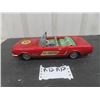 Image 1 : Vintage Tin Made in Japan Mustang Convertible Battery Operated - Missing Driver - 4" x 5" x 14" 