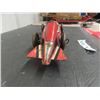 Image 2 : Marx Streamlined Tin Windup Racecar with Driver 3.5" x 5" x 16" 