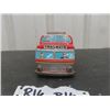 Image 2 : H & S Made in Japan Tin Friction Trailways Bus 3.5" x 3 3/4" x 11.5" 