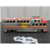 Image 3 : H & S Made in Japan Tin Friction Trailways Bus 3.5" x 3 3/4" x 11.5" 