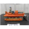 Image 3 : T.N. Tin Made in Japan Battery Handy Hank Bulldozer with Driver 6" x 6.5" x 11.5" 