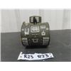 Image 2 : Marx Tin Wind Up Army Tank with Shooter 4" x 5.5" x 10" 