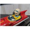 Image 6 : 1960's Cragston Made in Japan Friction Tin Firebird Racecar with Driver + Blow Up Tires 5" x 7" x 14