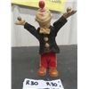 Image 1 : Steel? '30s , 40's Windup Clown - Working - 8" Tall 