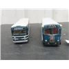 Image 4 : 2 Corgi Greyhound Buses - Both 2" x 2.5" x 8" 