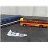 Image 5 : 2 Corgi Buses 2" x 2.5" x 8" 