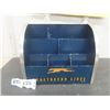 Image 1 : Greyhound Vintage Metal Counter Top Brochure Organizer