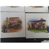 Image 7 : Modern Metal John Deere Sign 12" x 16" & (6) Tiles with Steam Tractors 6" x 6"