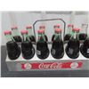 Image 4 : Coca-Cola Metal 12 Pack Carrier with (12) Coke Bottles 