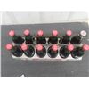 Image 5 : Coca-Cola Metal 12 Pack Carrier with (12) Coke Bottles 