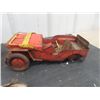Image 2 : 3 Old Metal Toys - Parts Missing ; Structo Dump Truck, Jeep, Buddy L Truck