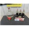 Image 1 : Coca-Cola Jug with Paper Label & 6 Pack Carrier Coke King Size with Bottles + Products