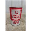 Image 6 : White Rose 1 Gal Summer Grade Oil Tin, White Rose 1 L Cardboard Can - Full of Contents