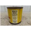 Image 2 : White Rose 5 Gal Water Pump Grease Tin with Lid - Feels as Though It Has Contents within