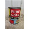 Image 2 : Pep Boys Grease Tins ; 1 Lb & 5 Lbs - Both with Lids