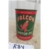 Image 5 : Falcon Motor Oil 1 US Quart - No Contents - Never Punched
