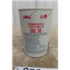 Image 5 : Valvoline Super Outboard Motor Oil in Cardboard Container 1 US Quart - Full of Contents