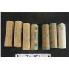 Image 1 : 7 Rolls Canada 5 Cent Coins - 1967, 1968, 1973, 1974, 1977, 1979, 1980 - All Gems 